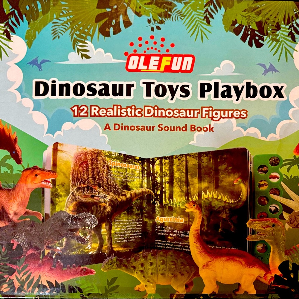 Dinosaur sound book